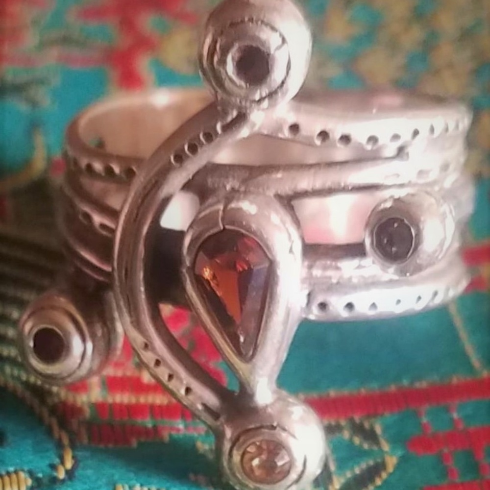 Patricia Locke Sterling Silver Ring size 6.5 or 7